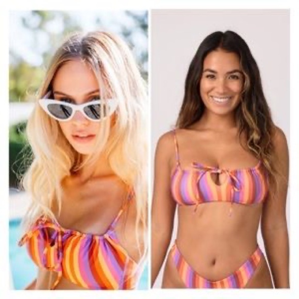 Skatie Demi bikini top in Asheville — L